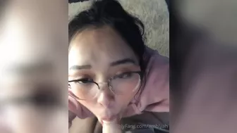 Ambiyah Giving A Amazing Dildo blowjob - Leaked Onlyfans