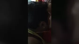Bengali fiancee wearing red hot dress sucked by her husband
 Indian Video