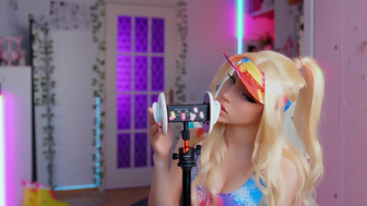 Alice Delish Barbie Girl Relaxing Ear Munching ASMR Video