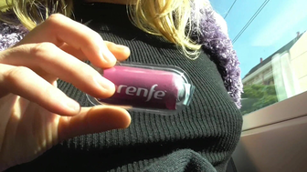 Goodfantasy18 PUBLIC!! REAL SEX IN THE TRAIN COUPLE