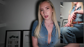 Wettmelons Playing Tits While Dildo Handjob JOI Onlyfans Video