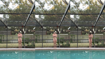 Berigalaxy Fully Naked By The Pool Onlyfans Video