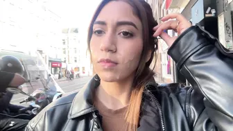 Artemis Carmona Walking Outside With Cum Facial Video