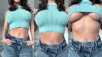 Ana Cheri Teases Her Hard Nipples Onlyfans Video