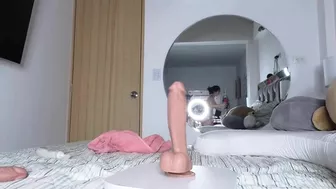 Gummies15 Vibrating Pussy And Riding Dildo Till Orgasm Video