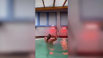 Alysha Newman Swimming While Fully Nude Onlyfans Video