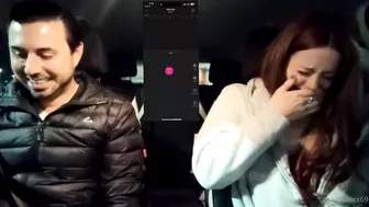 Nadia Foxx Vibrating Pussy in the Car and Fucked Hard Video