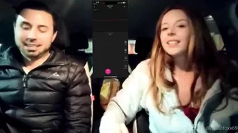 Nadia Foxx Vibrating Pussy in the Car and Fucked Hard Video