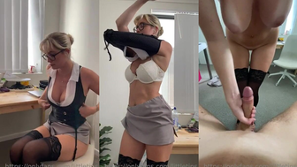 Lily Rose Secretary Roleplay Sex Video Leaked