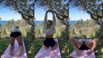 Thesashaxo Went Horny During Outdoor Yoga Onlyfans Video