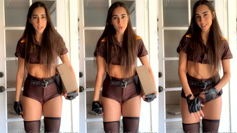 Izzy Green Flashing Her Nude Tits Onlyfans Porn Leak