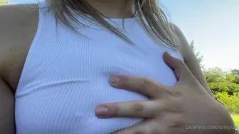 Soley Urs Flashes Her Horny Nipples at Outdoor Onlyfans Leak