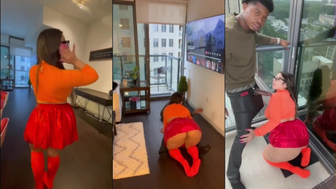 Caroline Wine Velma Cosplay BBC Sex Tape Leaked Video