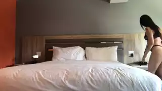Vicki Chase HOTEL SEX WITH THIS HOT LATINO LADY