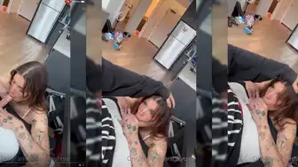 Arikytsya Tatted Babe Throating Thicc Cock Onlyfans Porn Leak