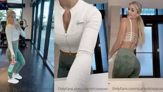 ScarlettKissesXO Shows off Her Big Buns Onlyfans Video