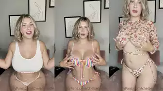 Chelsea Wilde Shaking Booty While Sexy Bikini Try on Haul Onlyfans Video