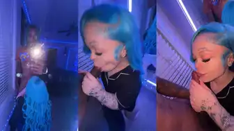 Cute midget loves interracial sex Video