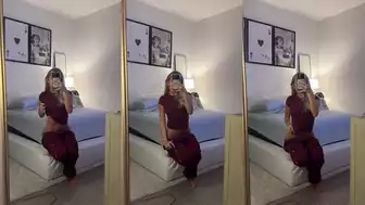 Breckie Hill Mirror Tease Leaked Onlyfans Video