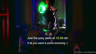 Bigtittygothegg Rainbow Dildo Fuck in Fat Cunt Onlyfans Porn Video