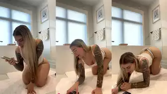 Jen Brett Nude Pussy Masturbate Till Cum on Live Stream Video