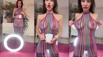 Estephania Shows Tits and Pussy in Seethrough Onlyfans Porn