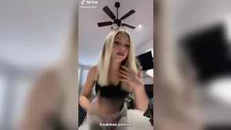 Jordyn Jones Showing Her Ass On Tiktok Trend Leaked