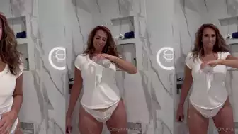 Daniswings Shows Nude Nipples in Wet Top Onlyfans Leak