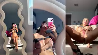 Ashleigh Skies Playing Pussy and Vibrating Onlyfans Video Leak