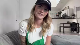 Zoe Neli Barista girl cheats on boyfriend while he's at work I bet you would fuck me better anyway