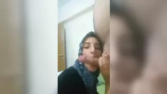 Pakistani burqa hijabi woman licks and sucks cock like a prostitute
 Indian Video Tape
