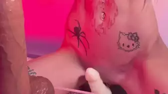 Ellexxaurus Gives a Steamy Handjob with Close-Up Cock Ring Action on OnlyFans.
