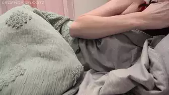 Legendary Lootz Show Off Her Curvy Goddess Body In Red Lingerie And Teases With A Hairy Pussy In This Solo Masturbation Video.
