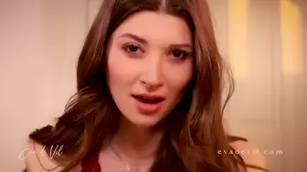 EvaDeVil Maintains Eye Contact While Playing in Seductive Lingerie
