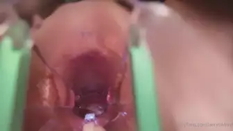 Aery Tiefling Speculum Pussy Play In OnlyFans Cosplay Video