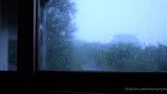 Maimy Nyan OnlyFans Petite Cutie Rainy Day video Indoor Lingerie Tease