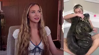 Bebahan React to Naughty Porn Clips in internet live video