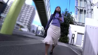 Asian Petite Cutie Exposed her Bouncy Ass Walking in Public with Her Tight Skirt