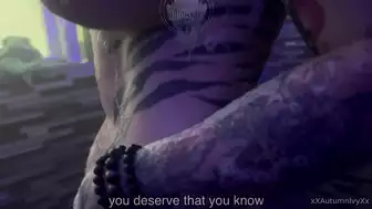 Autumnivy Shower JOI Video With Booty Closeups And Teasing In Wet Naked Curves