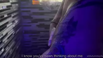 Autumnivy Shower JOI Video With Booty Closeups And Teasing In Wet Naked Curves