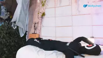 Mollyflwers Live Stream Video Featuring Elf Cosplay With Huge Boobs And Pussy Tease