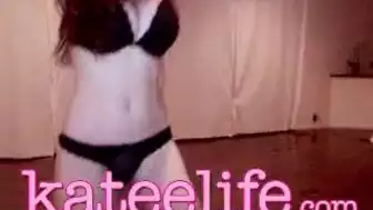 Kateelife Strips To Lingerie In Sensual Live Stream Video