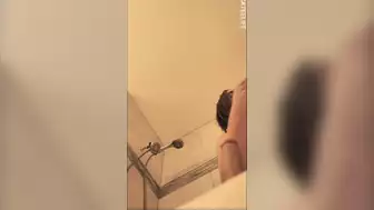 Fit Babe Katee Owen Giving Titjob to a big Dildo POV Video