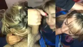 Blonde Latina Love to Takes Big Cock into her Mouth Video