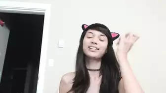 Delightfulhug MFC Video Petite Cutie Uses a White Vibrator on Her Tight Pussy Video