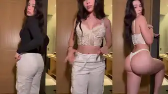 Aishah Sofey | Kawaii Sofey White Thong Tease Video Leaked