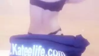 KateeLife Showing off her big Tits in Live Stream Video