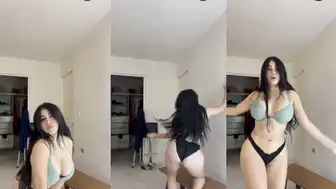Magaly Twerking Play In Sexy Lingerie
