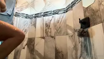 Christina Khalil C-String Pussy Rub in Shower PPV Video Leaked