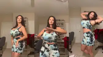 Ava Addams Sizzling Dance Tease in Tight Dress for OnlyFans Video